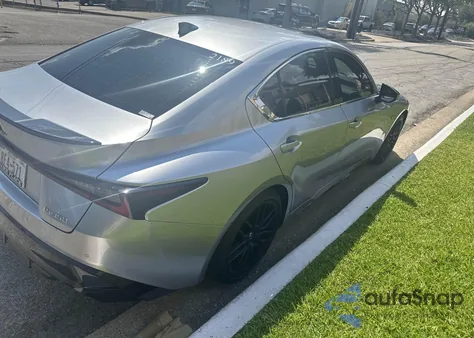 2023 Lexus Is 350 F Sport из США, поврежденный, VIN JTHGZ1B21P5071146